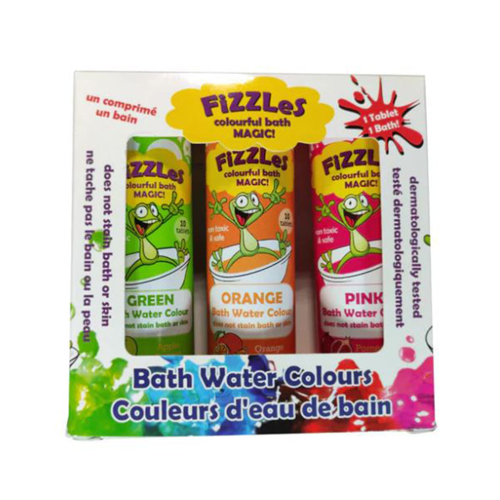 Firefox Fizzles Bath Color Tablets Triple Pack Set - Radar Toys