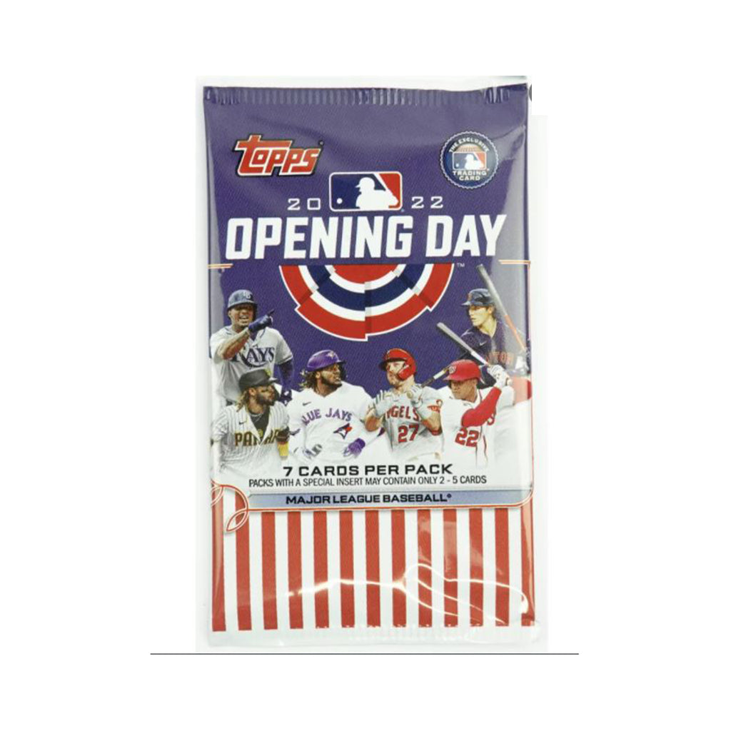 Topps MLB Opening Day 2022 Pack Of Trading Cards