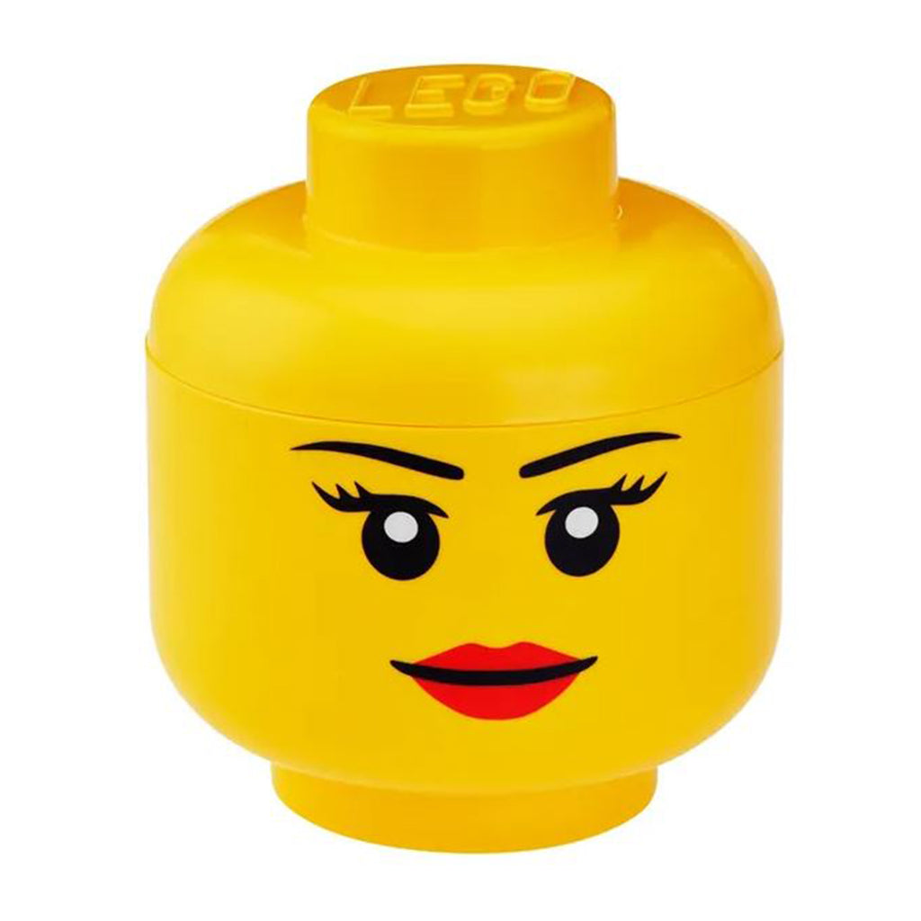 LEGO® Storage Small Head Girl Storage Container