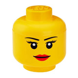 LEGO® Storage Small Head Girl Storage Container - Radar Toys