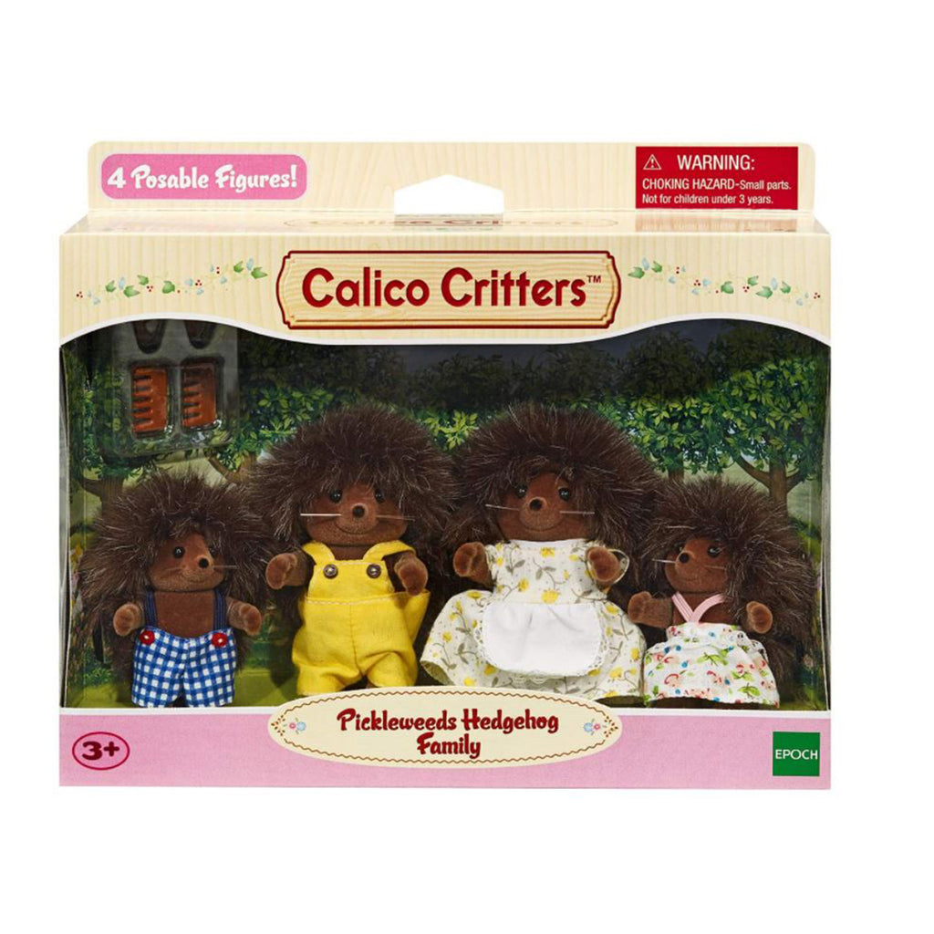 Calico Critters Pickleweeds Hedgehog Family Figure Set - Radar Toys
