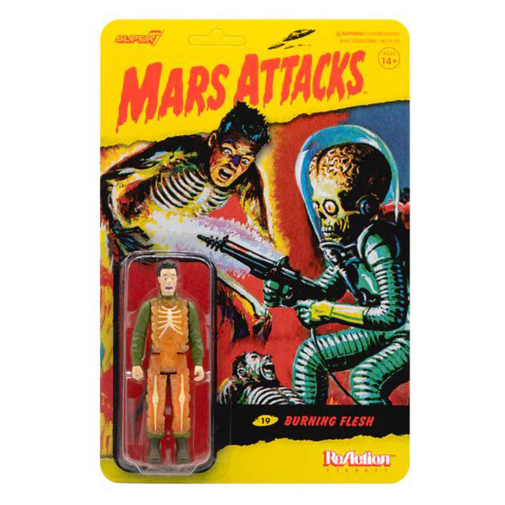 Super7 Mars Attacks Burning Flesh ReAction Figure - Radar Toys