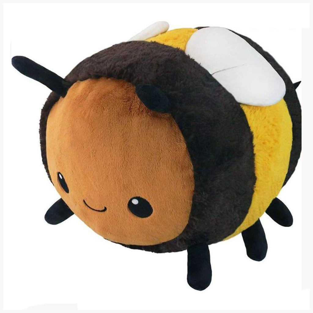 Squishable Fuzzy Bumblebee 7 Inch Plush Figure - Radar Toys