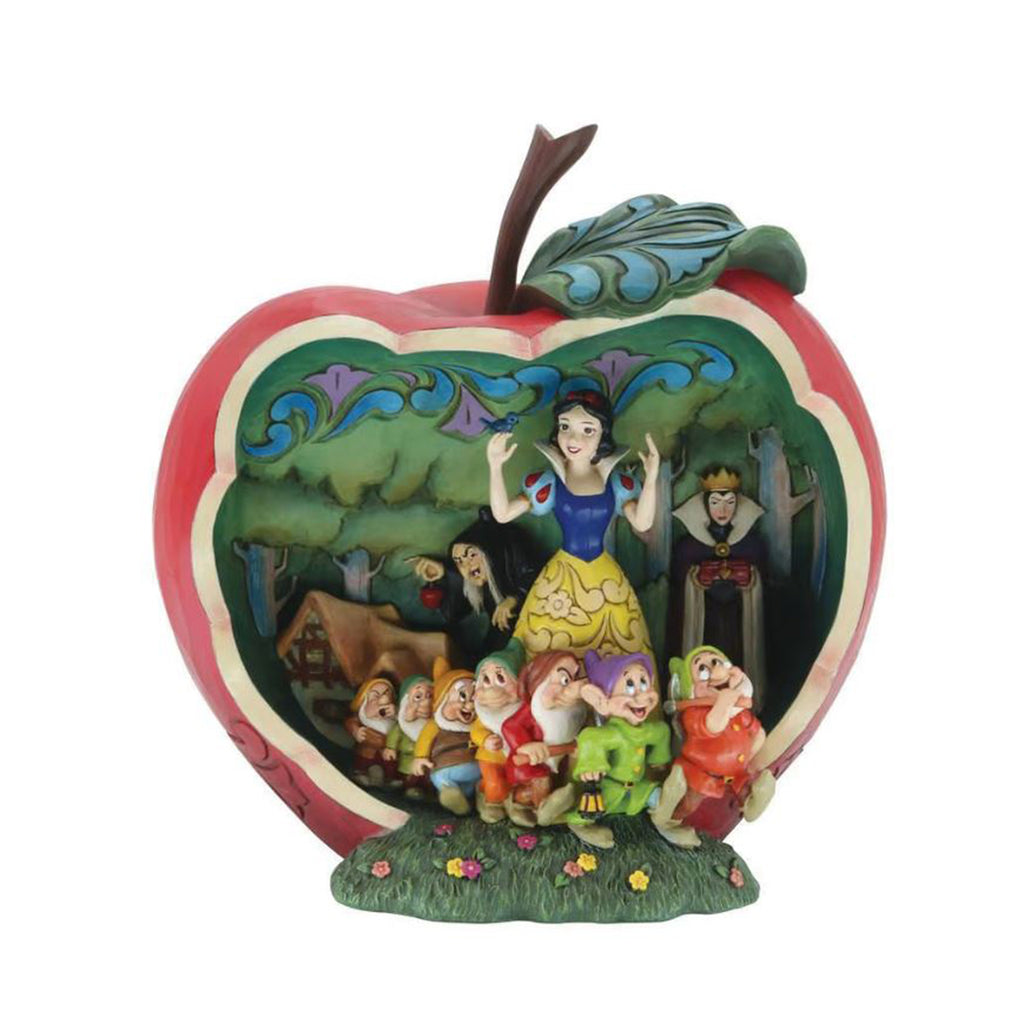 Enesco Disney Traditions Snow White Apple Scene Figure