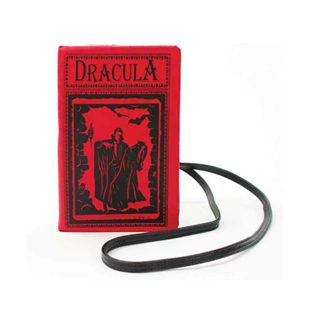 Dracula Book Red Crossbody Bag Purse
