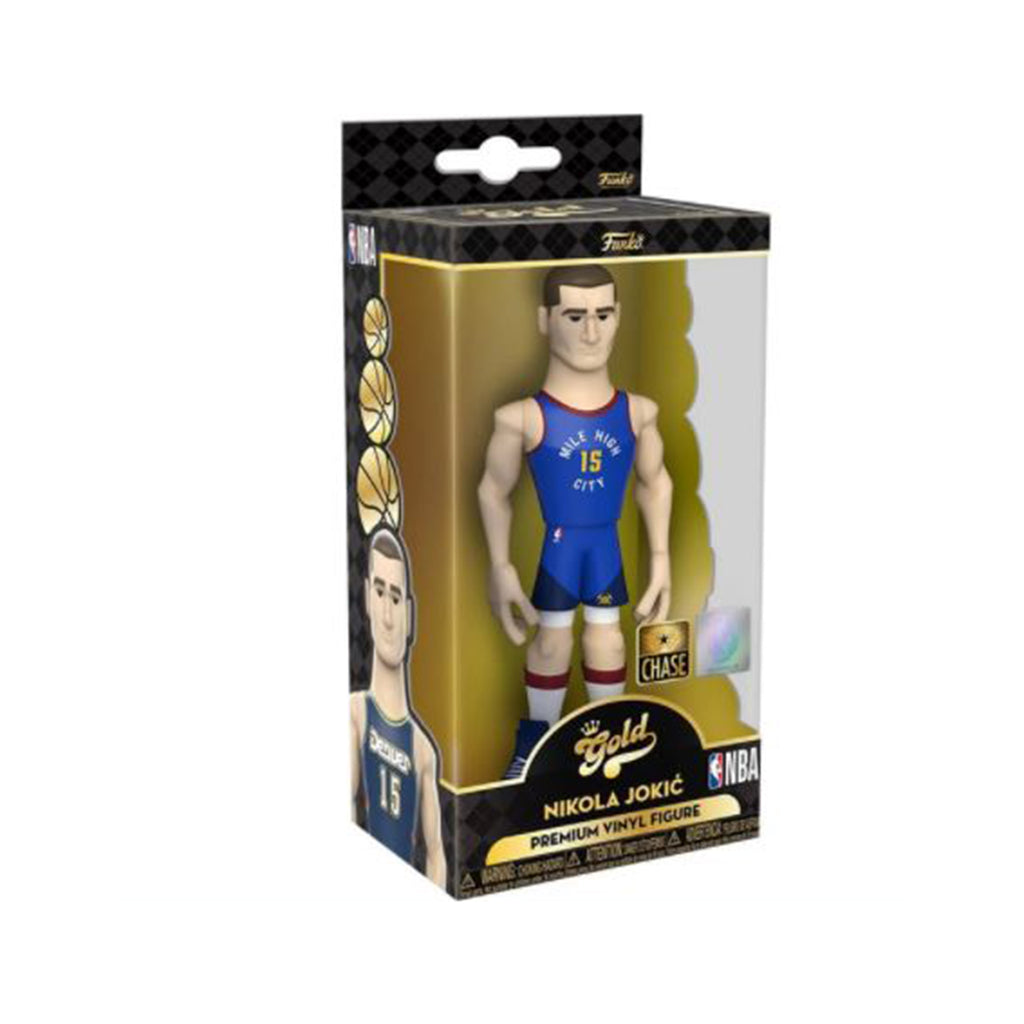 Funko NBA Nuggets GOLD Nikola Jokic Figure CHASE VERSION