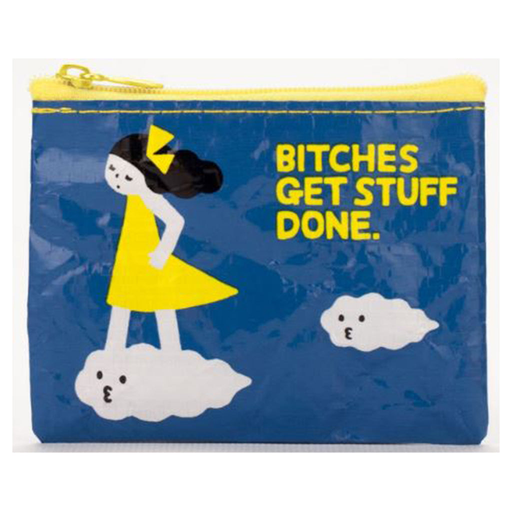 Blue Q Bitches Get Stuff Done Coin Purse