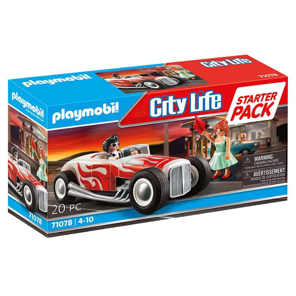 Playmobil City Life Hot Rod Building Set 71078 - Radar Toys