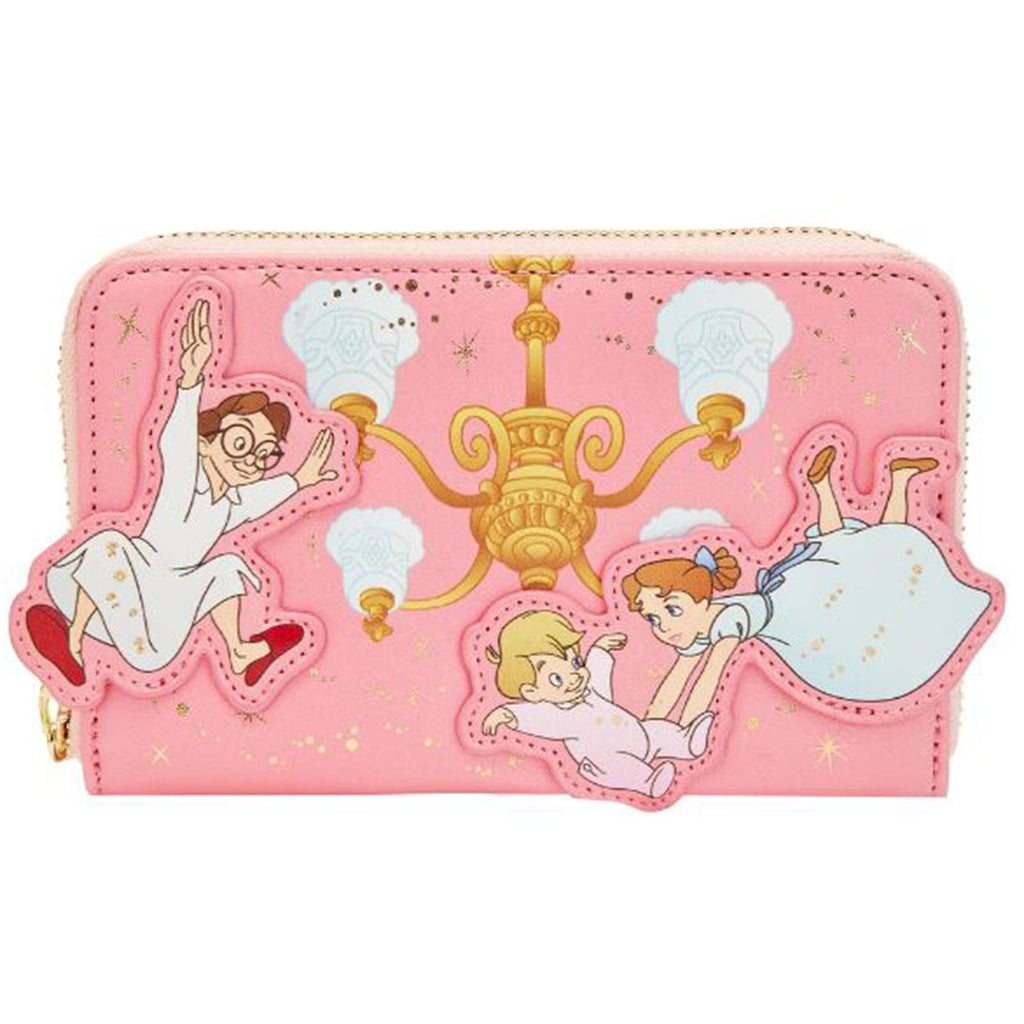 Loungefly Disney Peter Pan You Can Fly 70th Anniversary Zip Around Wallet