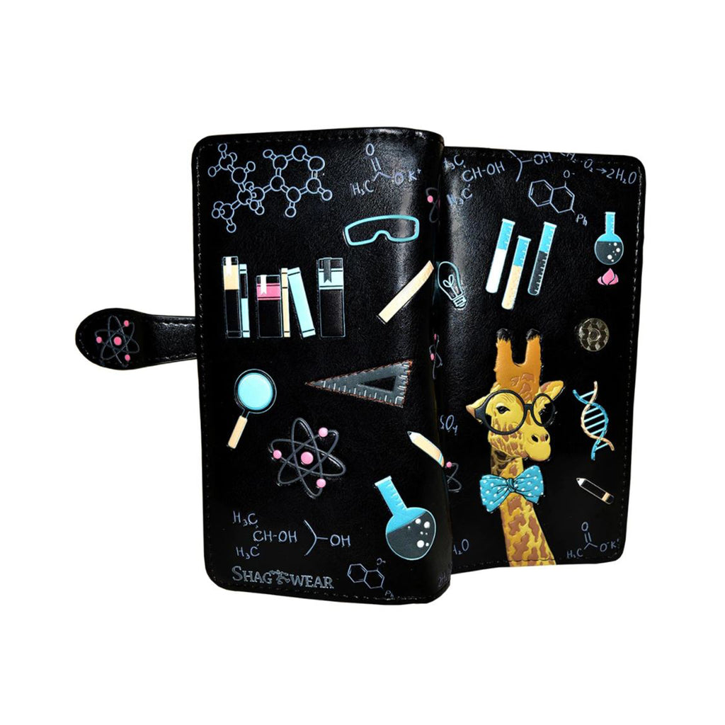 Shagwear Black Science Professor Wallet