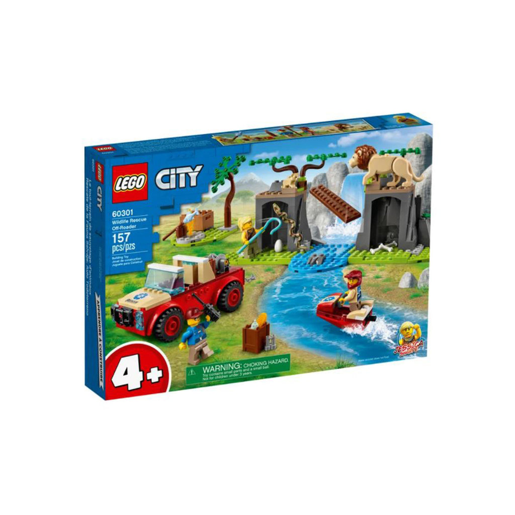 LEGO® City Wildlife Rescue Off-Roader  Building Set 60301