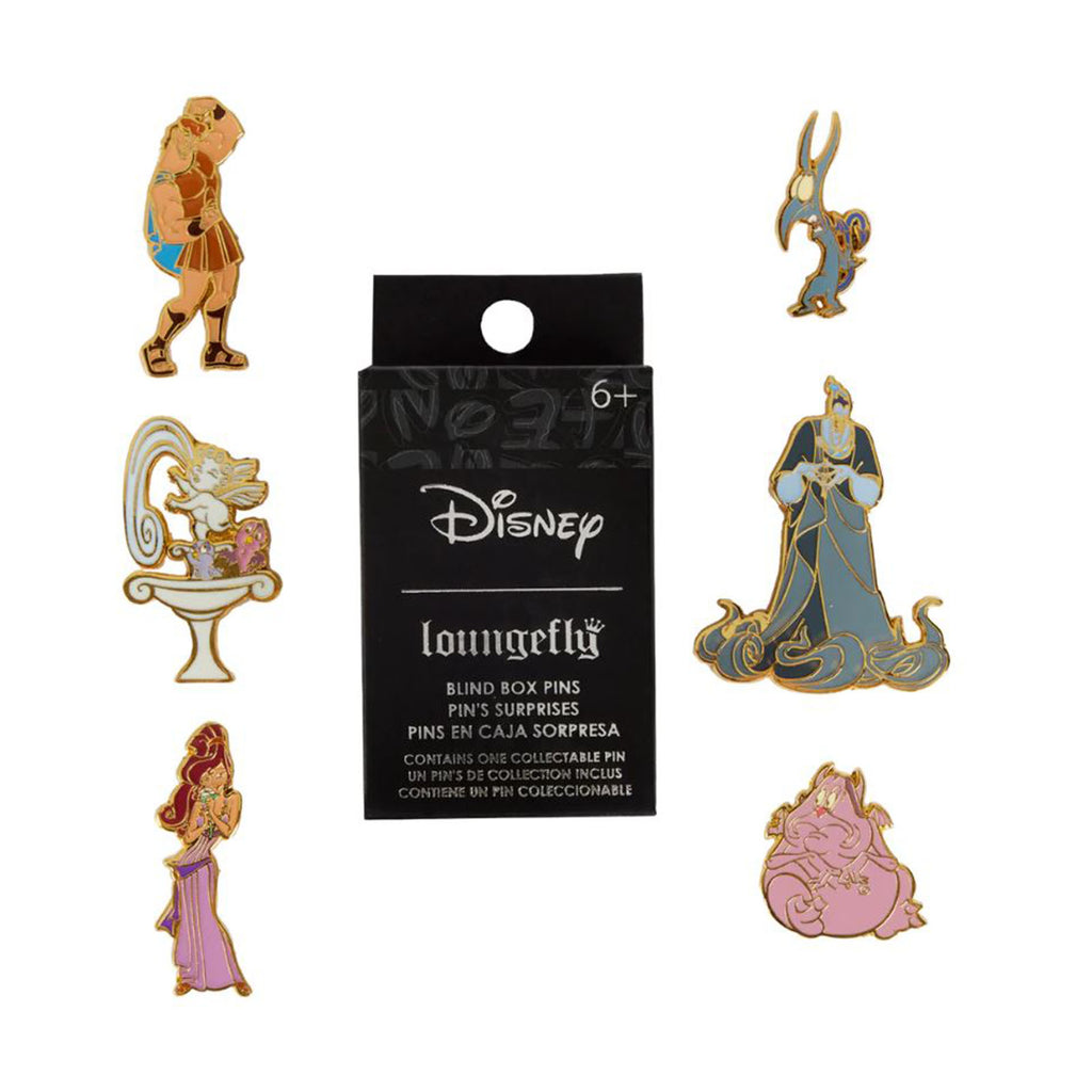 Loungefly Disney Hercules 25th Anniversary Single Blind Box Pin