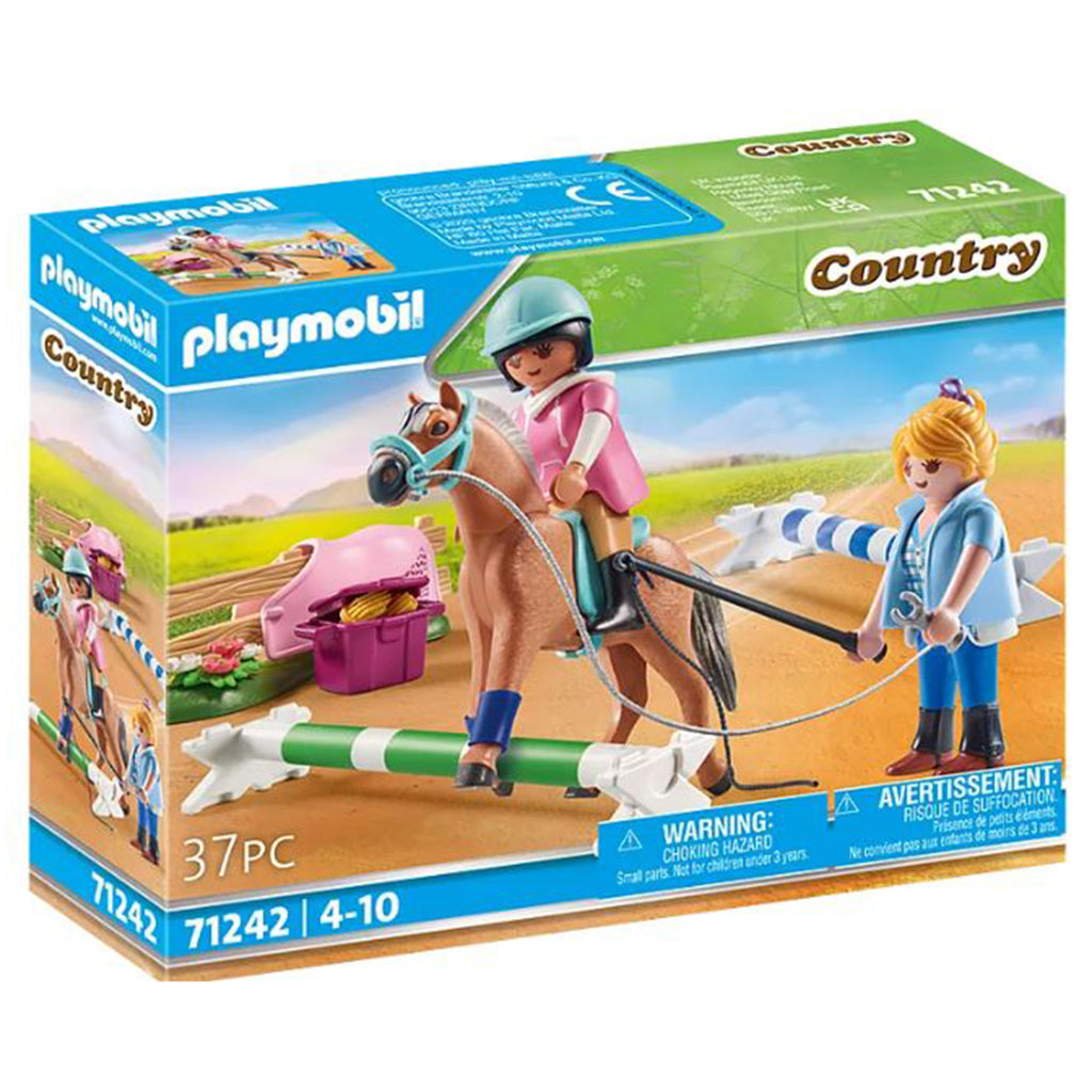 Playmobil Country Riding Lessons Building Set 71242 - Radar Toys