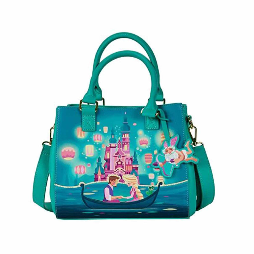 Loungefly Disney Tangled Princess Castle Crossbody Bag Purse