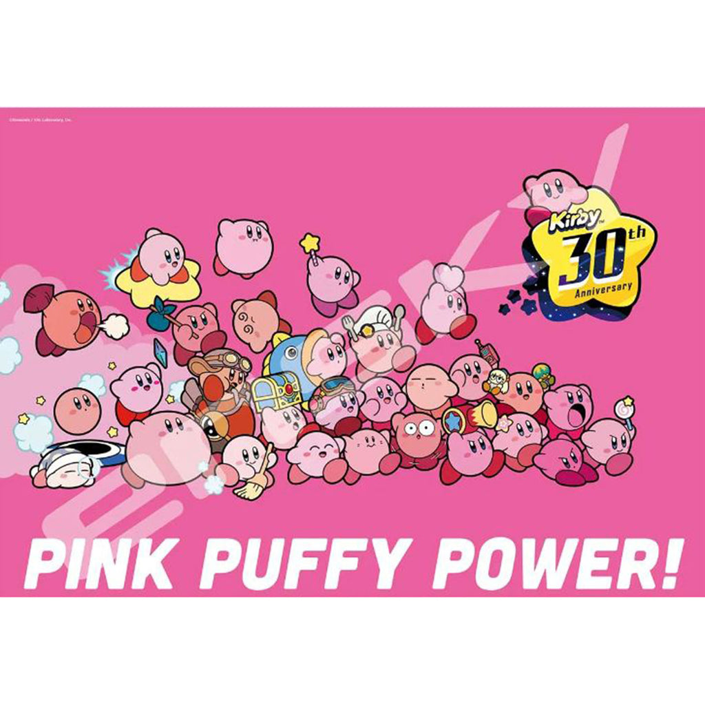 Kirby 30th Anniversary Pink Puffy Power 1000 Piece Puzzle - Radar Toys