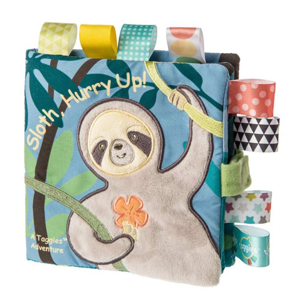 Mary Meyer Taggies Molasses Sloth Book Plush