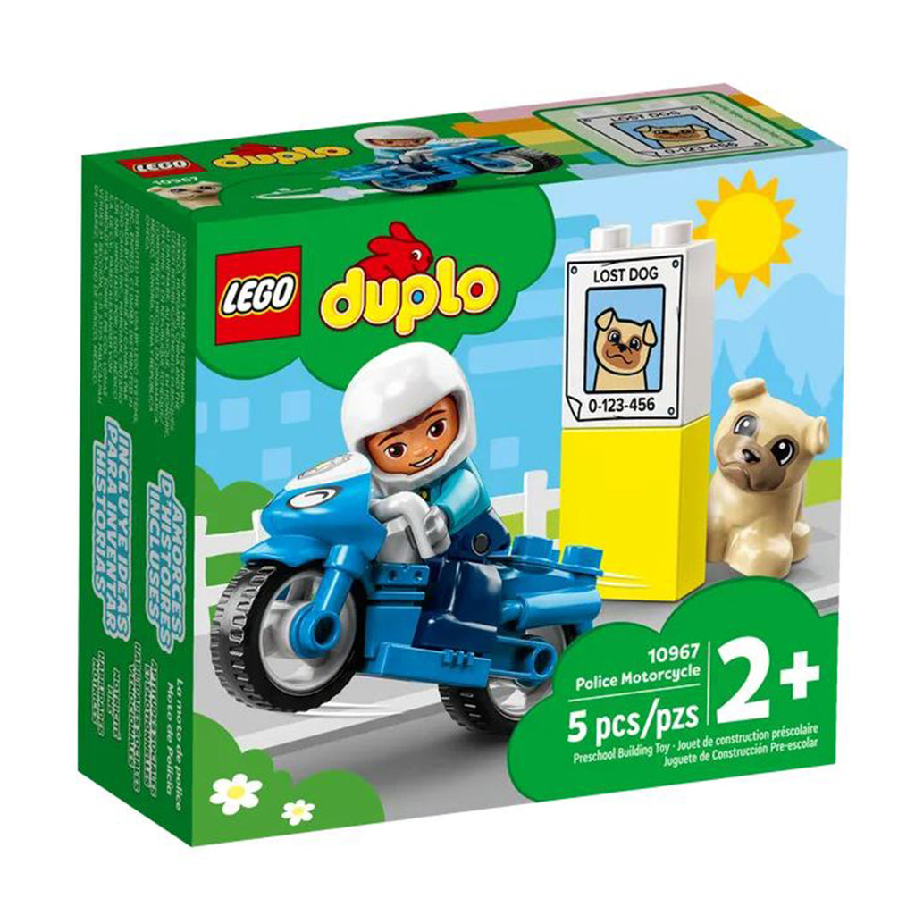 LEGO® Duplo Police Motorcycle Building Set 10967