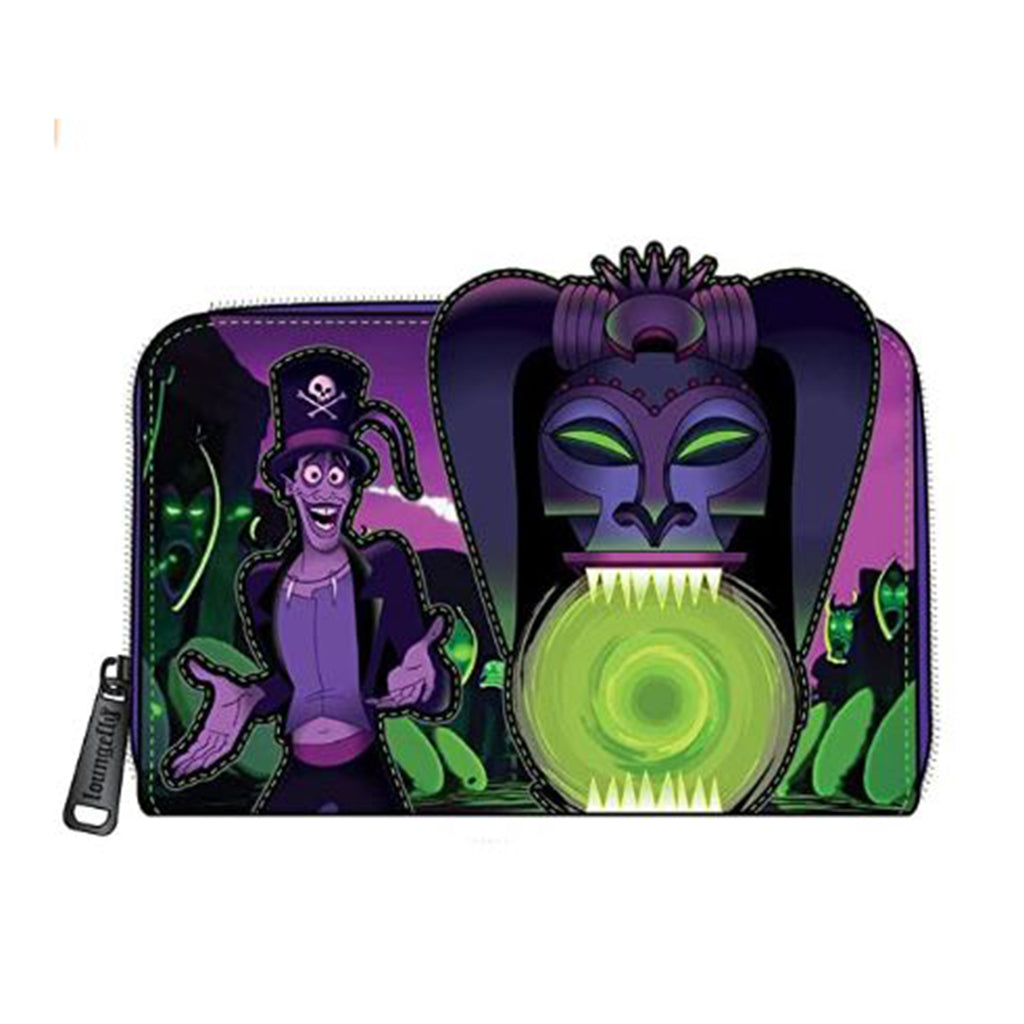 Loungefly Disney Princess And Frog Dr Facilier Zip Around Wallet
