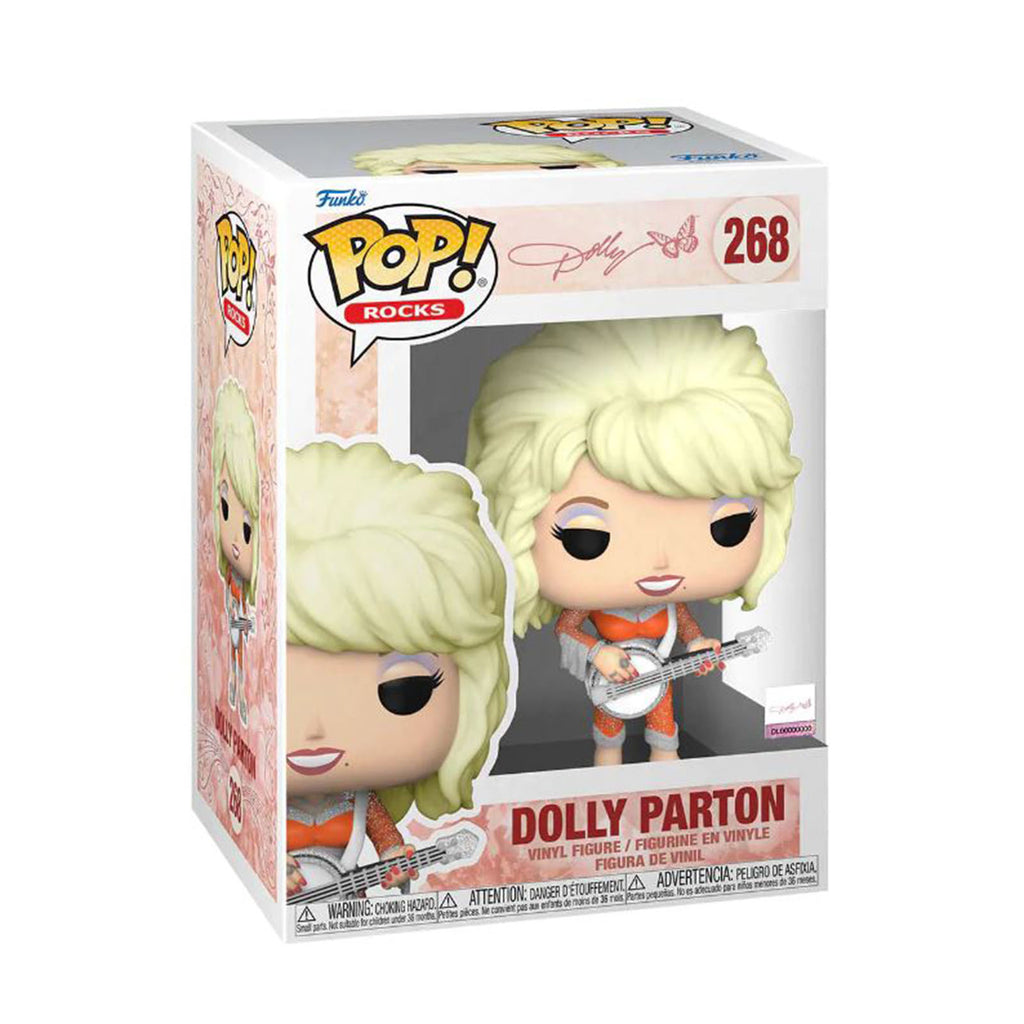 Funko Rocks POP Dolly Parton Vinyl Figure
