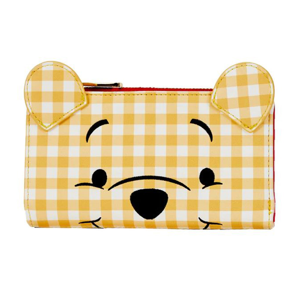 Loungefly Disney Winnie The Pooh Gingham Flap Wallet