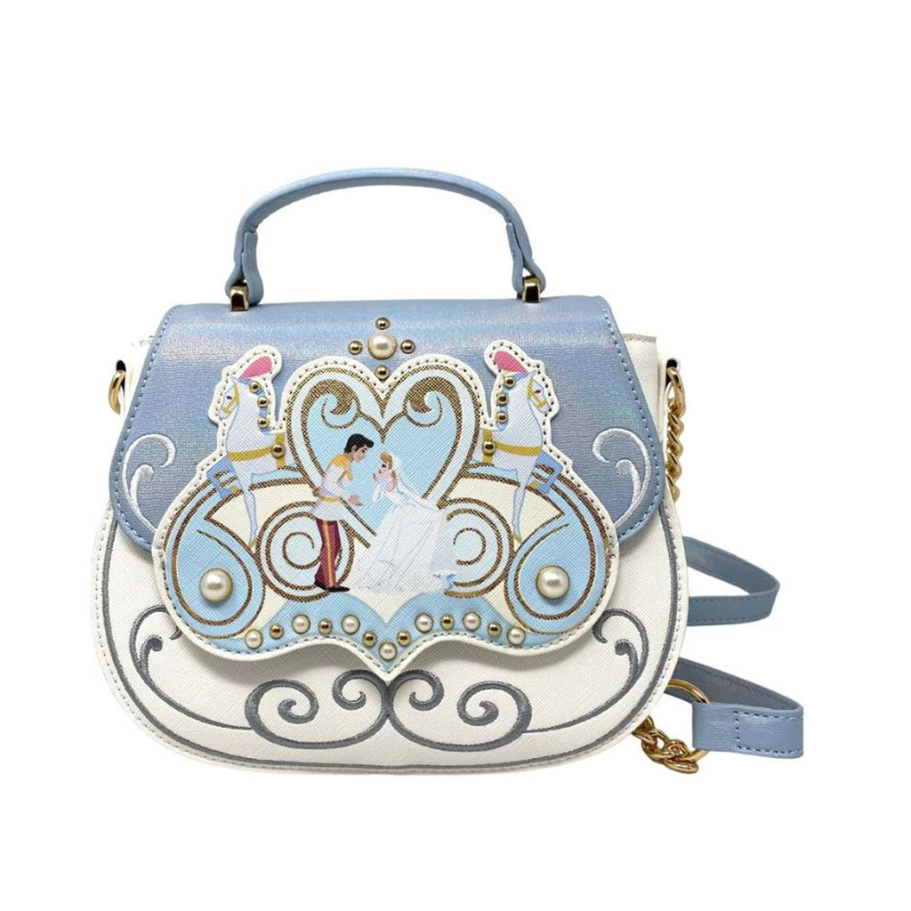 Danielle Nicole Disney Cinderella Wedding Top Handle Crossbody Bag - Radar Toys
