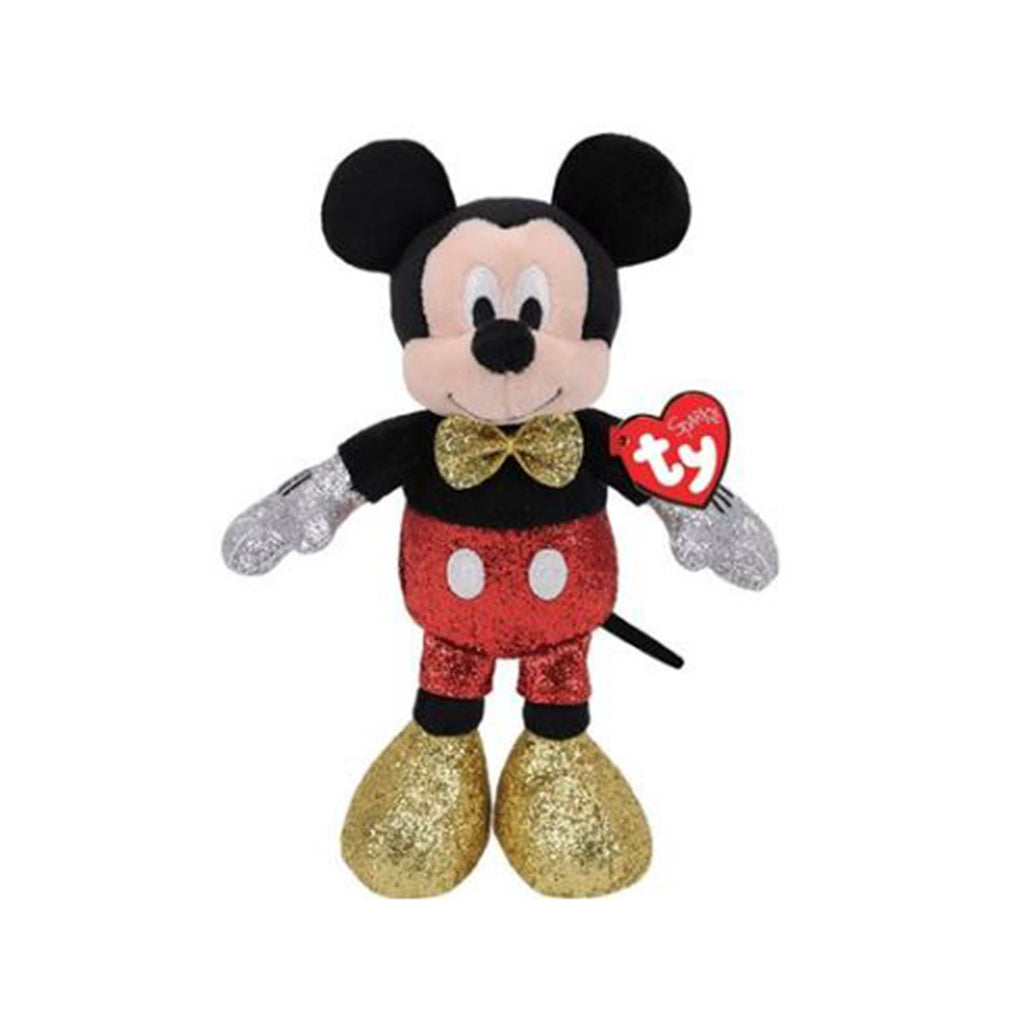 Ty Disney Mickey Sparkle Suit 12 Inch Plush Figure