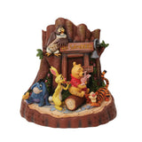 Enesco Disney Traditions Winnie The Pooh Hundred Acre Pals Figurine - Radar Toys