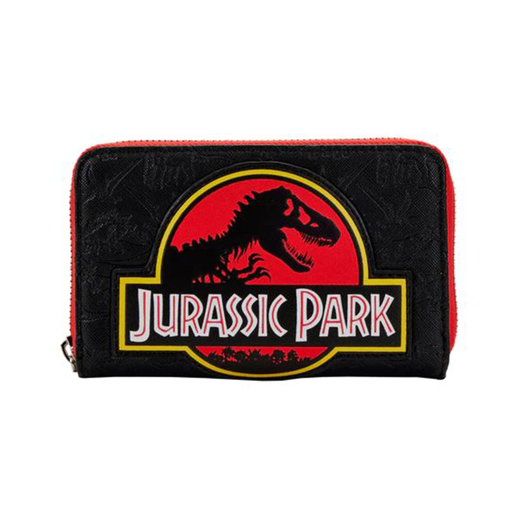 Loungefly Universal Studios Jurassic Park Logo Zip Around Wallet