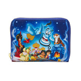 Loungefly Disney Aladdin 30th Anniversary Zip Around Wallet - Radar Toys