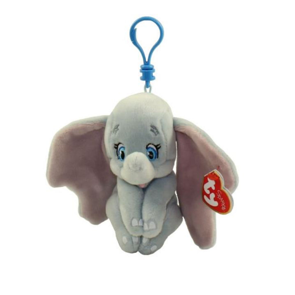 TY Dumbo Elephant 5 Inch Plush Clip