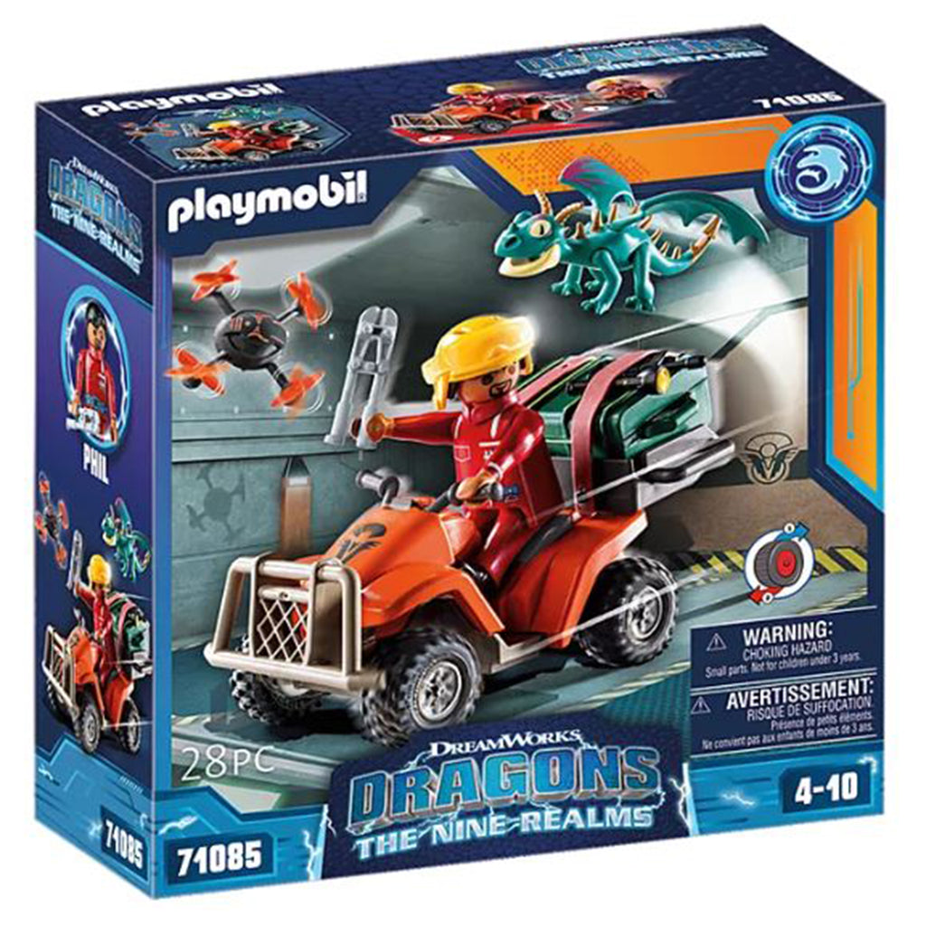 Playmobil Dragons The Nine Realms Icaris Quad Building Set 71085