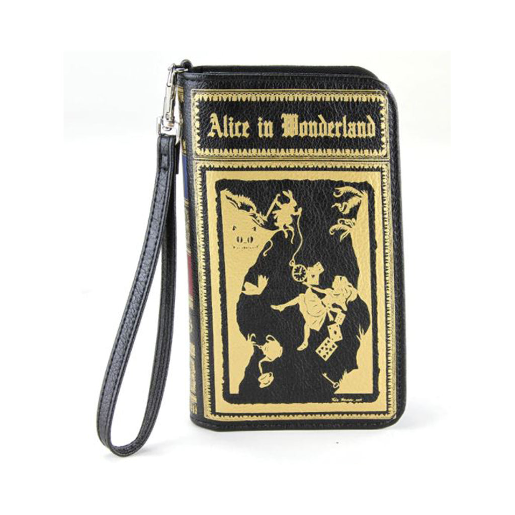 Alice In Wonderland Black Wallet