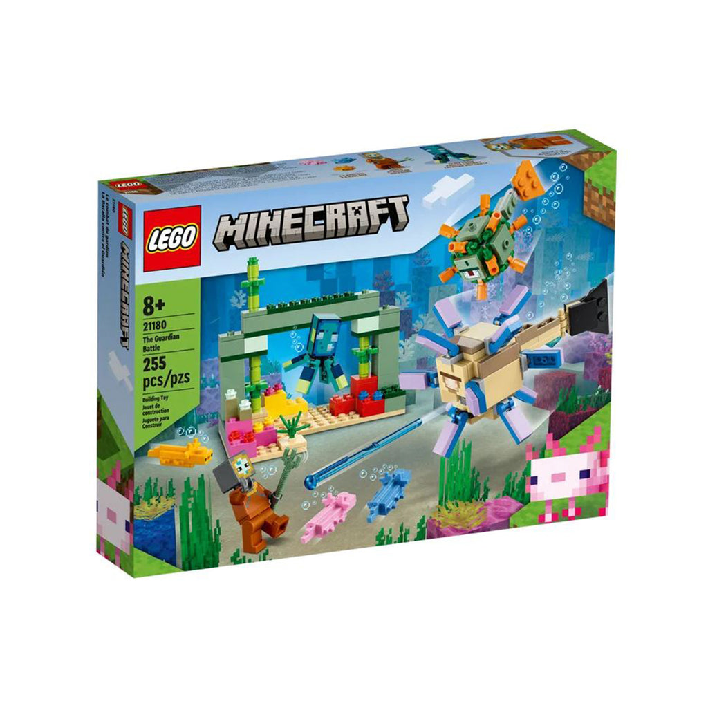 LEGO® Minecraft The Guardian Battle Building Set 21180