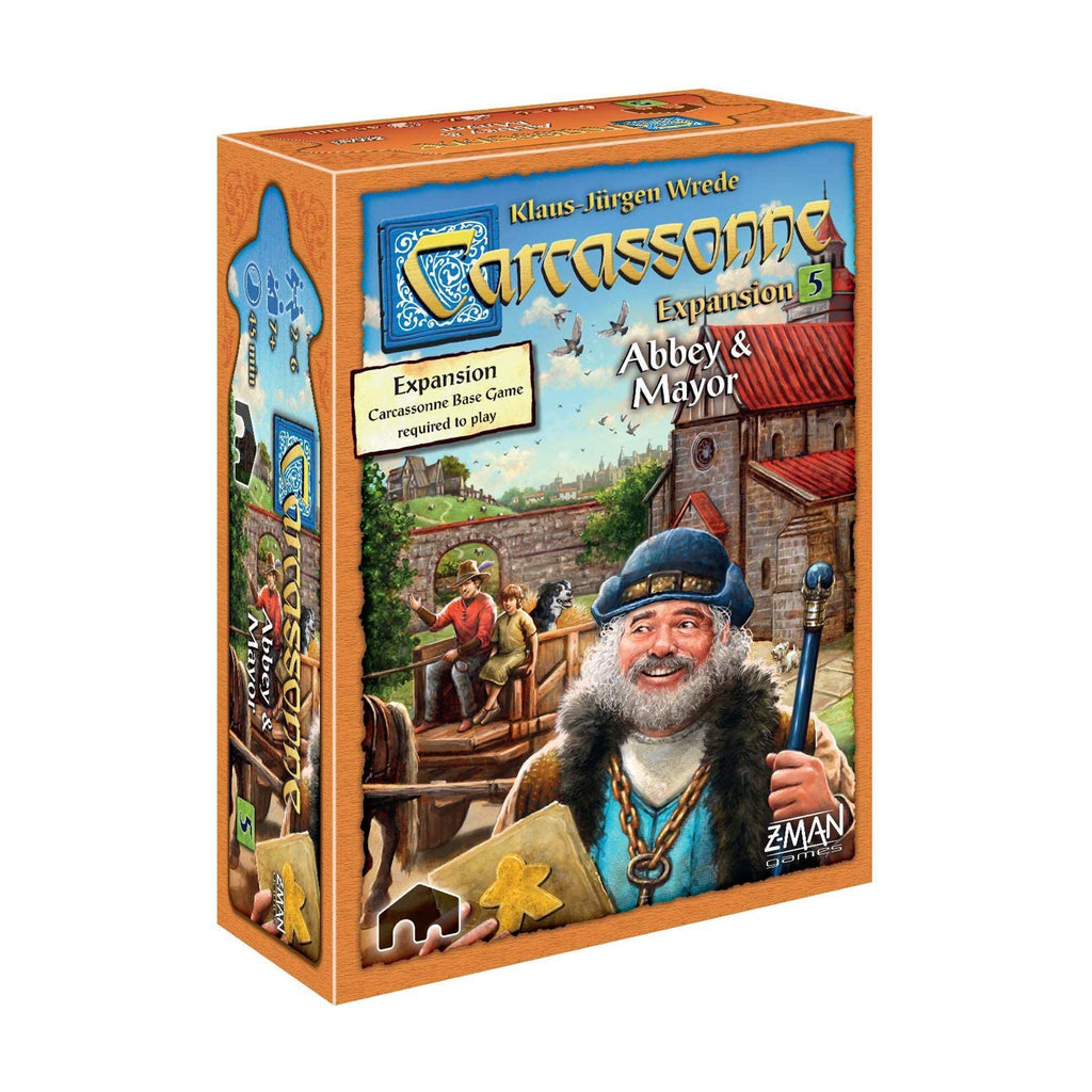 Carcassonne Expansion Set 5 Abby And Mayor The Board Game