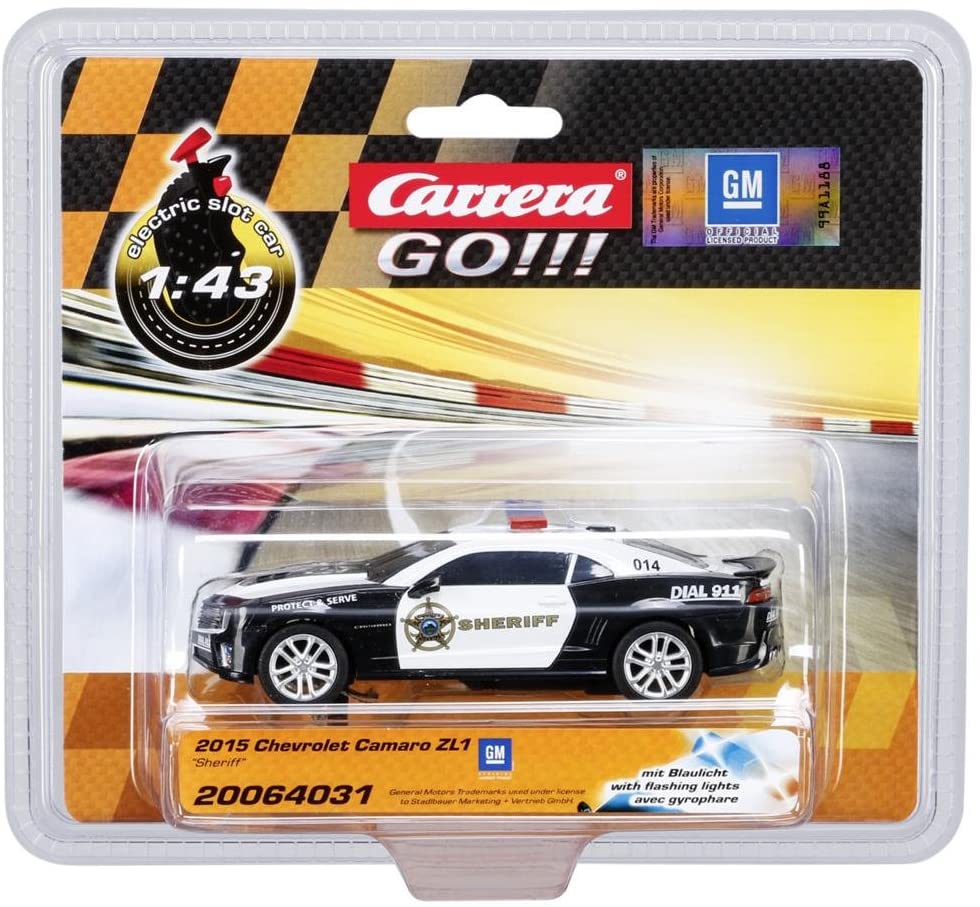 Carrera 2015 Chevrolet Camaro ZL1 Sheriff 1:43 Electric Slot Car