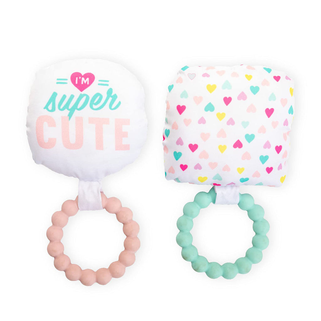 Carter's Unicorn Rattle Teether Set