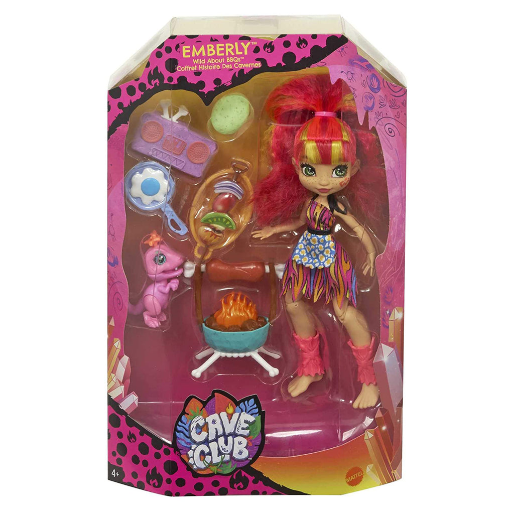 Cave Club Emberly Wild About BBQs Doll Set - Radar Toys