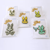 Chaos Bunnies Pin Collection Set Of 5 Pins - Radar Toys
