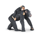 Chimpanzee With Baby Wild Safari Animal Figure Safari Ltd - Radar Toys