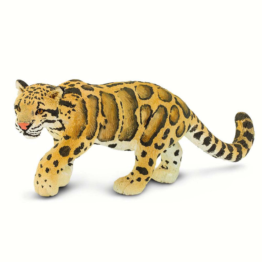 Clouded Leopard Wild Safari Animal Figure Safari Ltd 100239 - Radar Toys