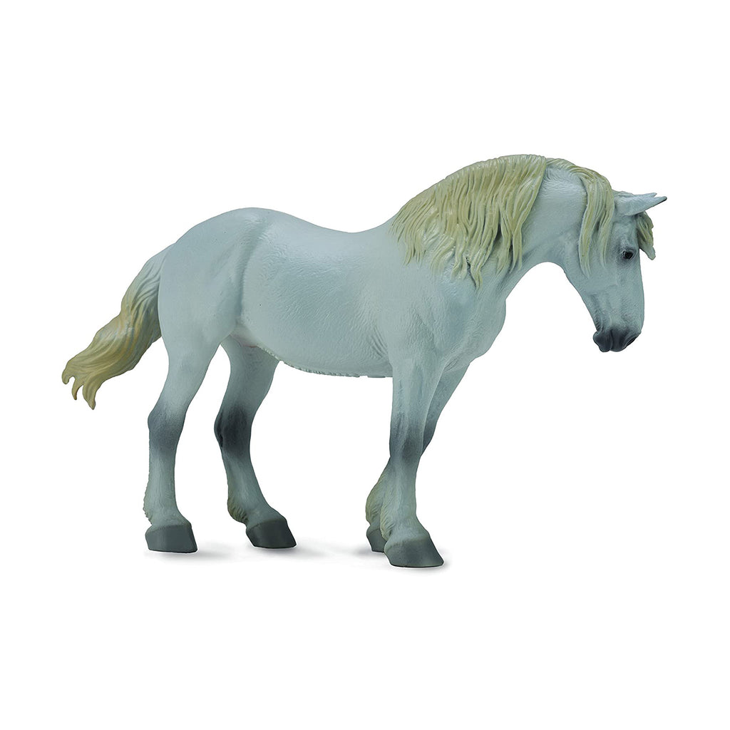 CollectA Percheron Mare Grey Animal Figure 88702 - Radar Toys