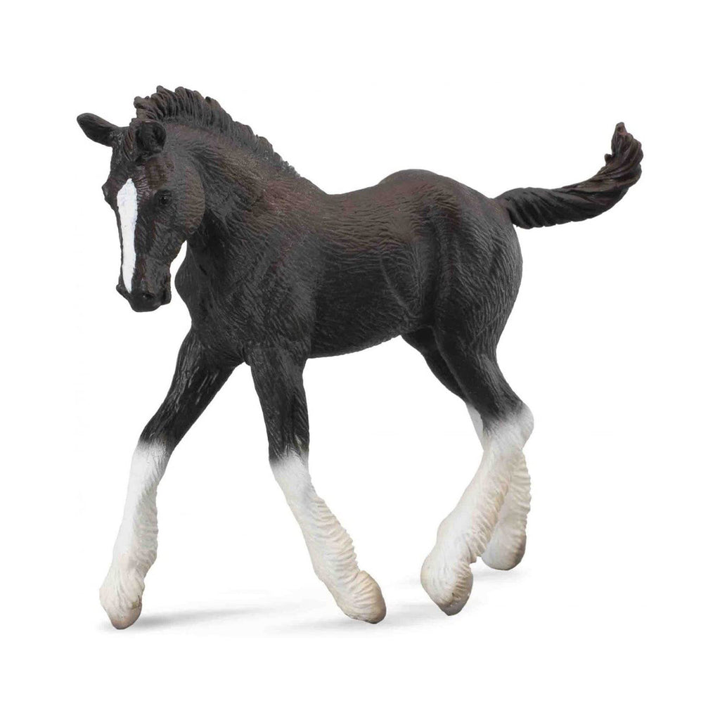 CollectA Shire Horse Foal Black Animal Figure 88583