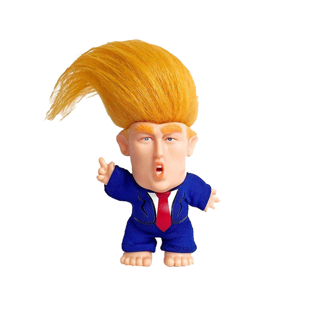 Collectible President Trump Troll Hair To The Chief Figure