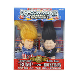 Collectible Tweety Boy Trump Vs Little Kim Rocketman Figure Set - Radar Toys