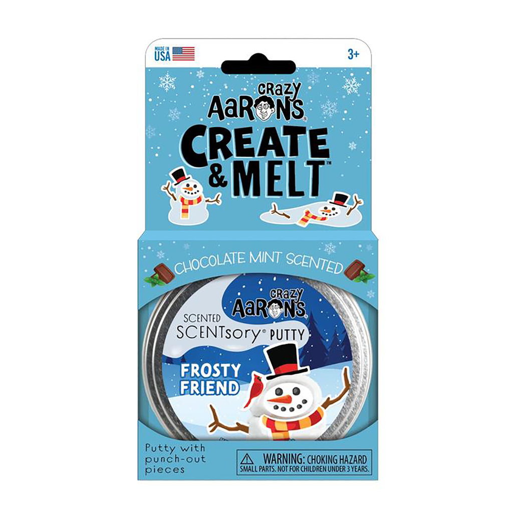Crazy Aarons Create And Melt Frosty Friend Scentsory Putty