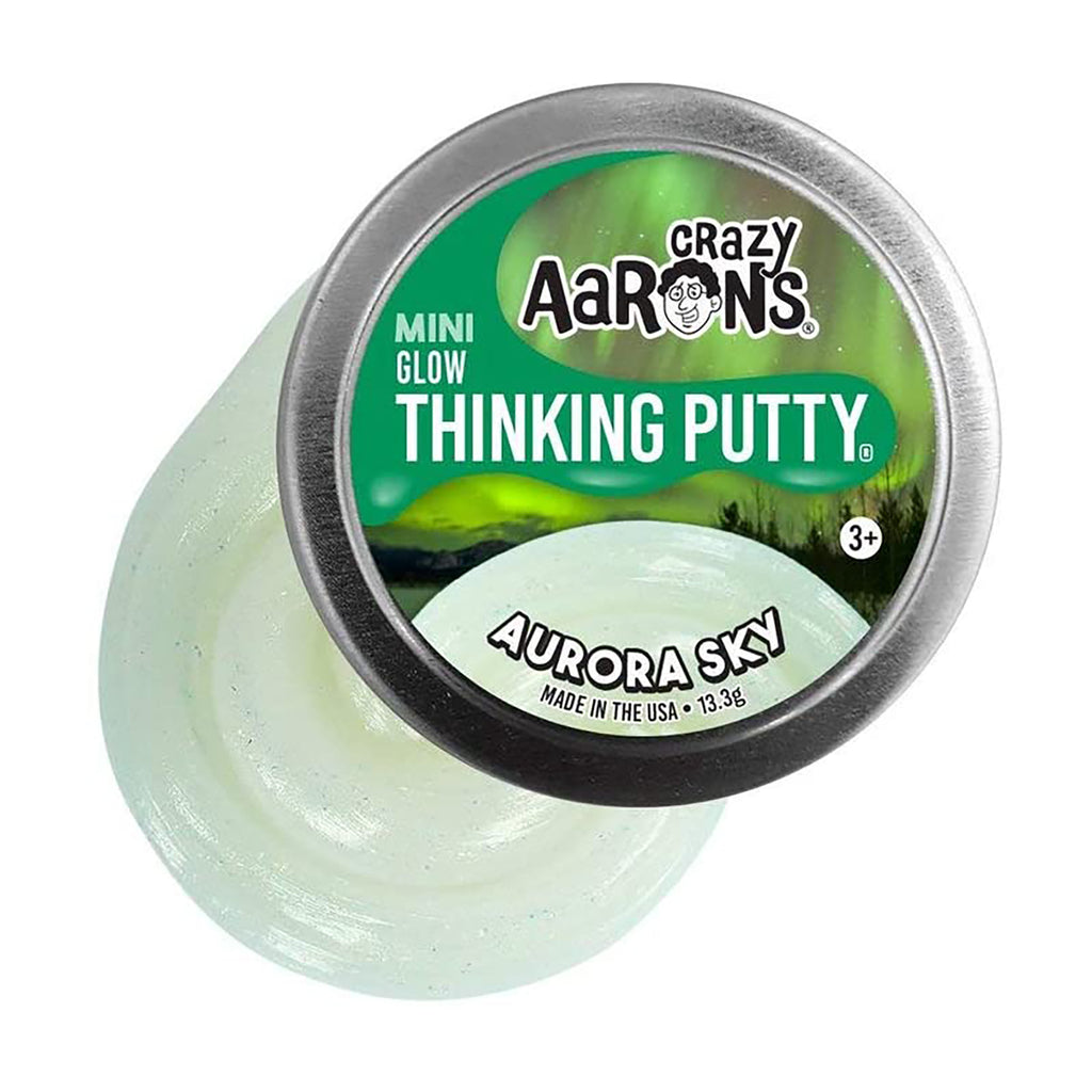 Crazy Aarons Mini Hypercolor Thinking Putty Aurora Sky - Radar Toys