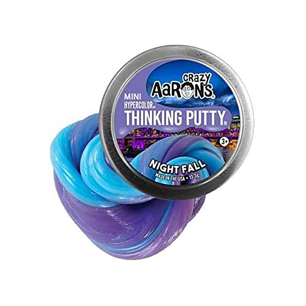 Crazy Aarons Mini Hypercolor Thinking Putty Nightfall - Radar Toys