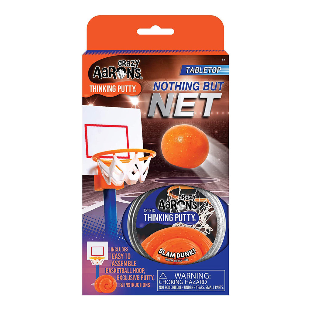 Crazy Aarons Nothing But Net Basketball Thinking Putty