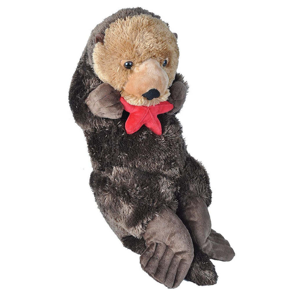 Cuddlekins Jumbo Sea Otter 30 Inch Animal Plush Figure