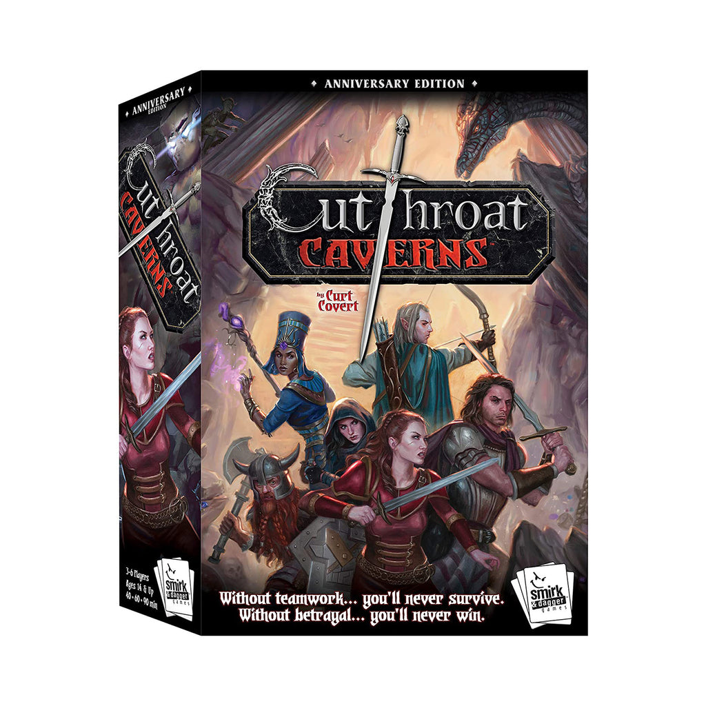 Cutthroat Caverns Anniversary Edition Card Game